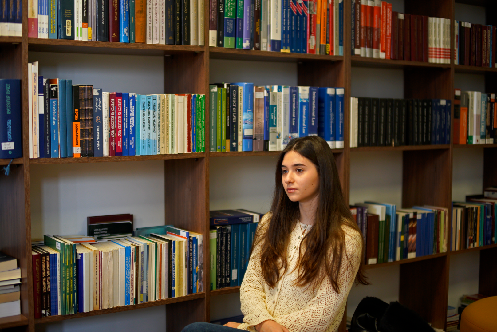 შეხვედრა სტუდენტებთან თემაზე-WISH-women in science